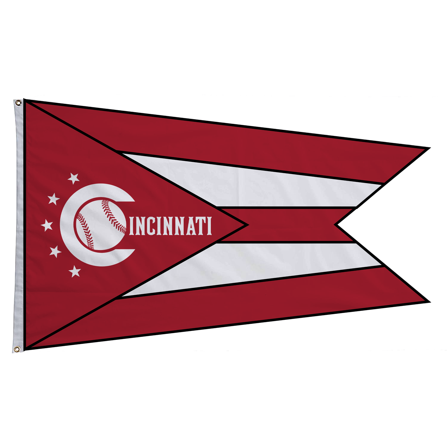 Official Cincinnati Reds Flags, Banners, Reds Pennants, Tailgating Flags
