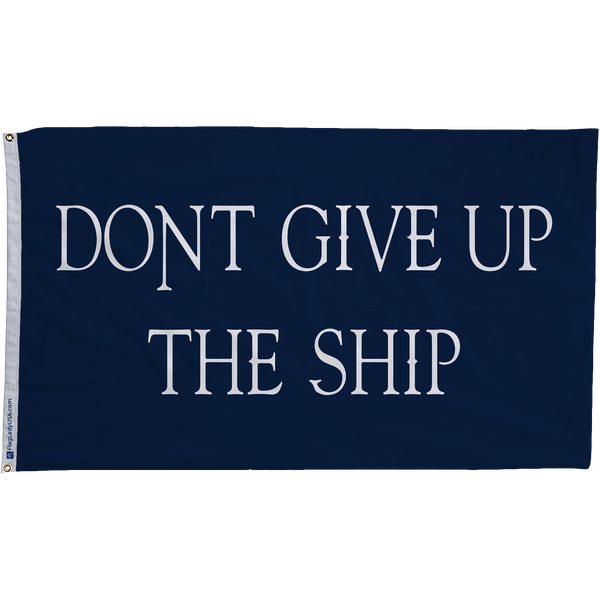 Don't Give up the Ship Commodore Perry Flag