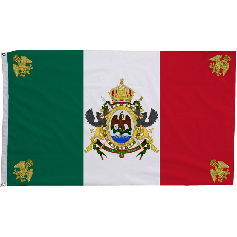 Flag of Mexican Empire 1864-1867