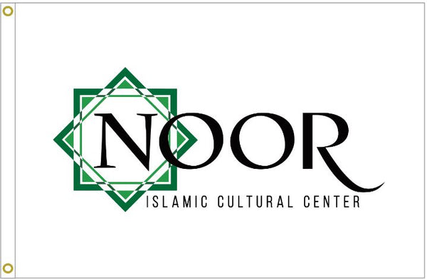 4x6 ft Noor Islamic Cultural Center Flag