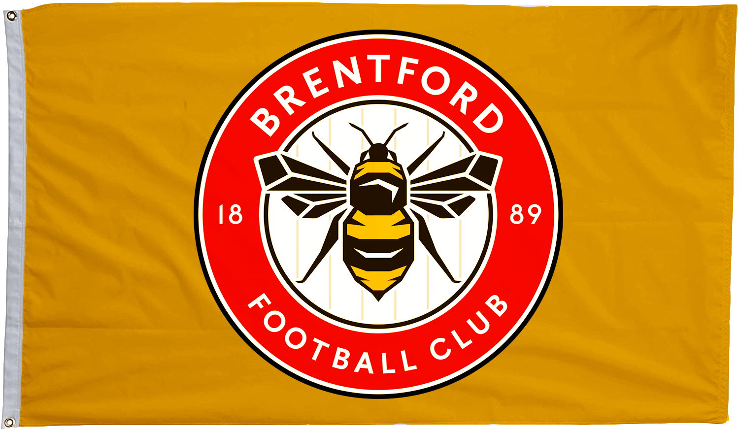 Fanion Vintage Brentford FC - Banderin Pennant Football Club Anglais - Collectible