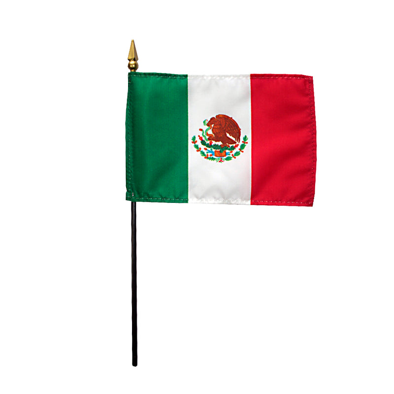 handheld Mexico Flag