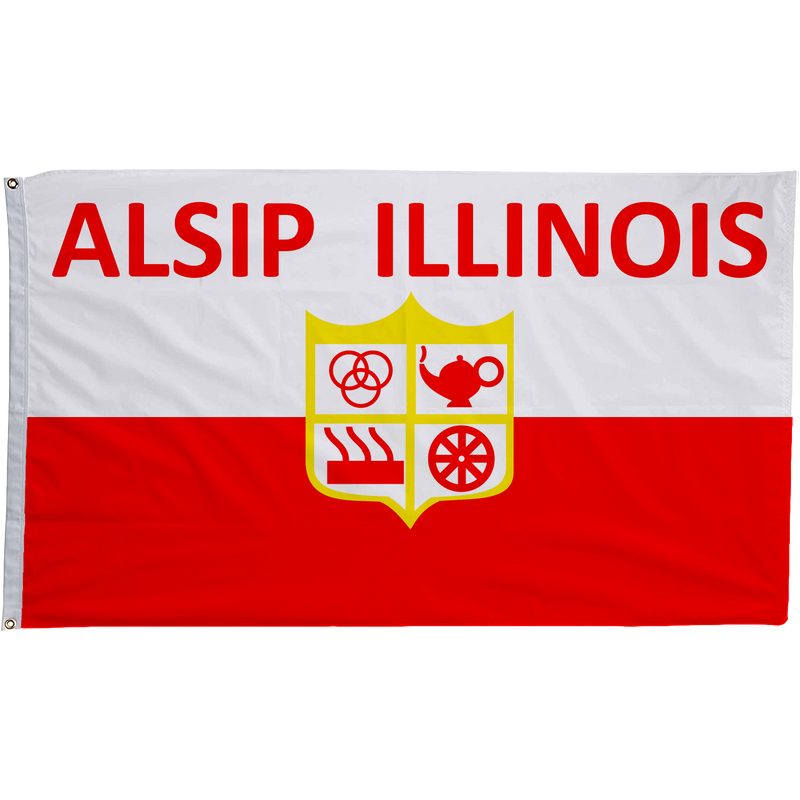Alsip Illinois Flags