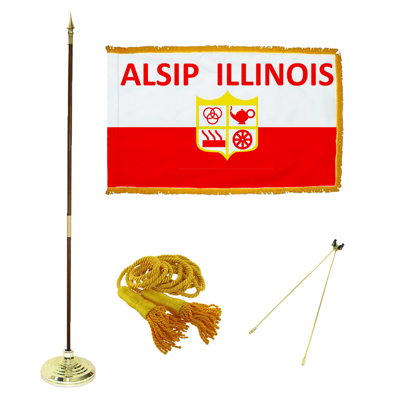 Alsip Illinois Flags