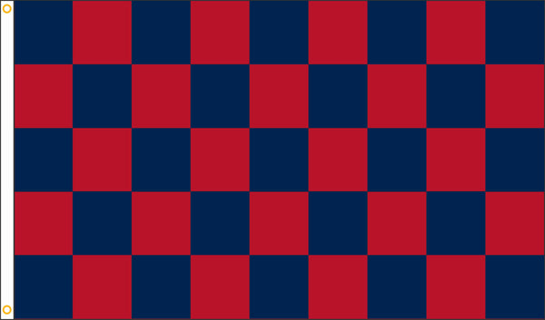 Columbus Blue Jackets Sewn Checkered Flag 3x5 ft