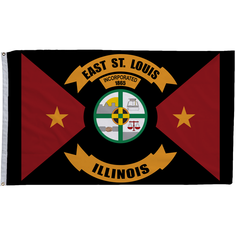 East St. Louis Illinois Flags