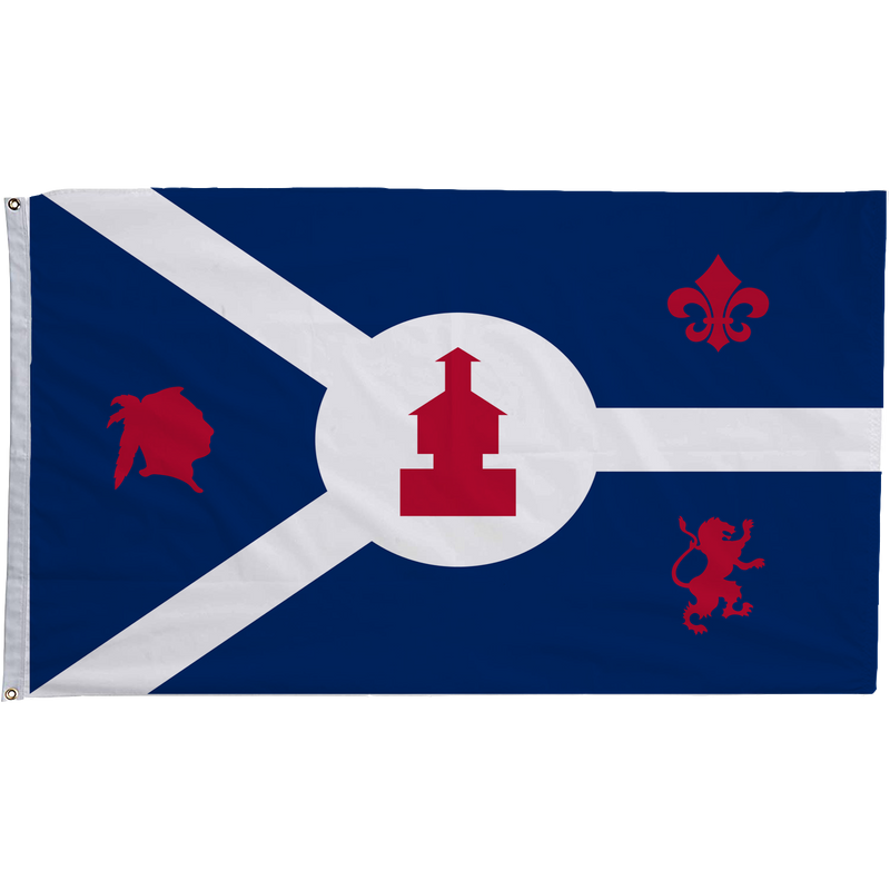 Fort Wayne Indiana Flags