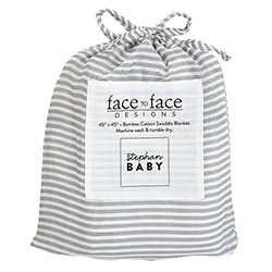 Face To Face Swaddle Blanket - Little Light Of Mine