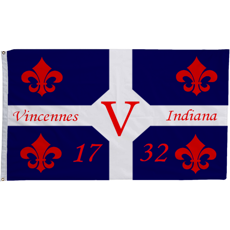 Vincennes Indiana Flags