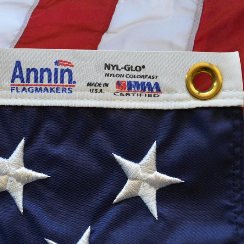 Annin Nyl-Glo Nylon American Flag