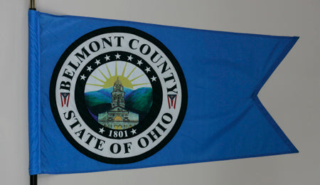 Belmont County Ohio Flag - 3x5 feet