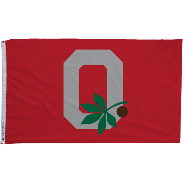 Block "O" Leaf & Nut: Why The Flag Lady’s Favorite OSU Flag Means So Much - The Flag Lady