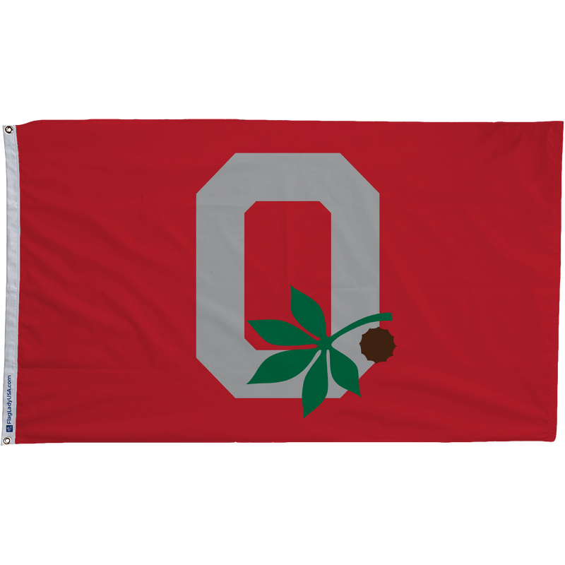 Block "O" Leaf & Nut: Why The Flag Lady’s Favorite OSU Flag Means So Much - The Flag Lady