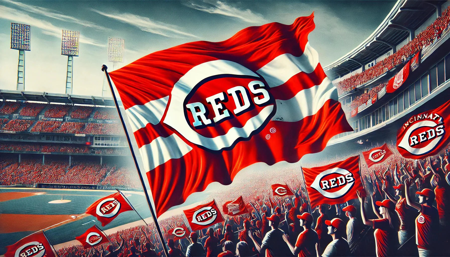 Cincinnati Reds Flags