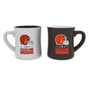 10 oz Cleveland Browns Ceramic Cup Set - The Flag Lady