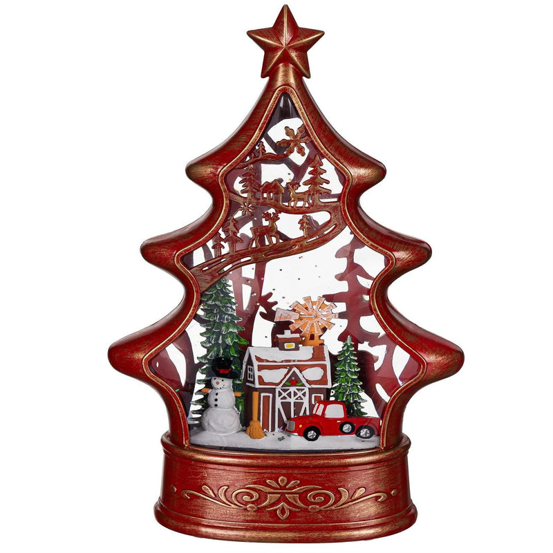 11.25 in Baking Spirits Bright LED Gingerbread Tree - The Flag Lady