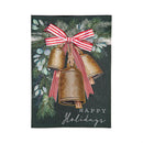 12x18 in Golden Bells Applique Garden Flag - The Flag Lady