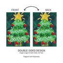 12x18 in Jesus Is the Reason Applique Garden Flag - The Flag Lady