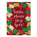 12x18 in Letters to Santa Suede Garden Flag - The Flag Lady