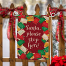 12x18 in Letters to Santa Suede Garden Flag - The Flag Lady