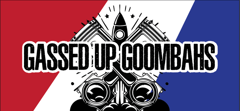 18x36 in Double Sided Gassed Up Goombahs Flag - The Flag Lady