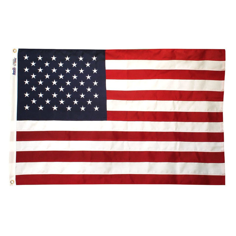 2 - 1/2X4 FT TOUGH - TEX US BANNER - The Flag Lady