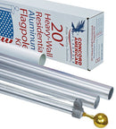 25ft Premium Aluminum Flagpole Kit - The Flag Lady