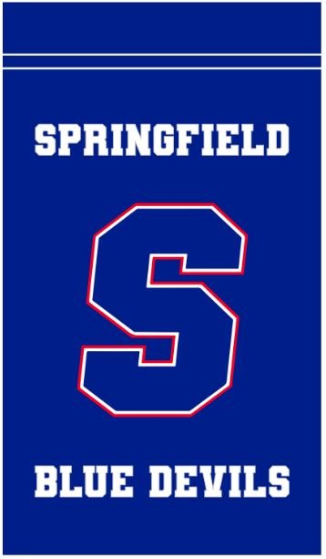 Springfeild Banner 28x40 in Springfield High School Block S Banner