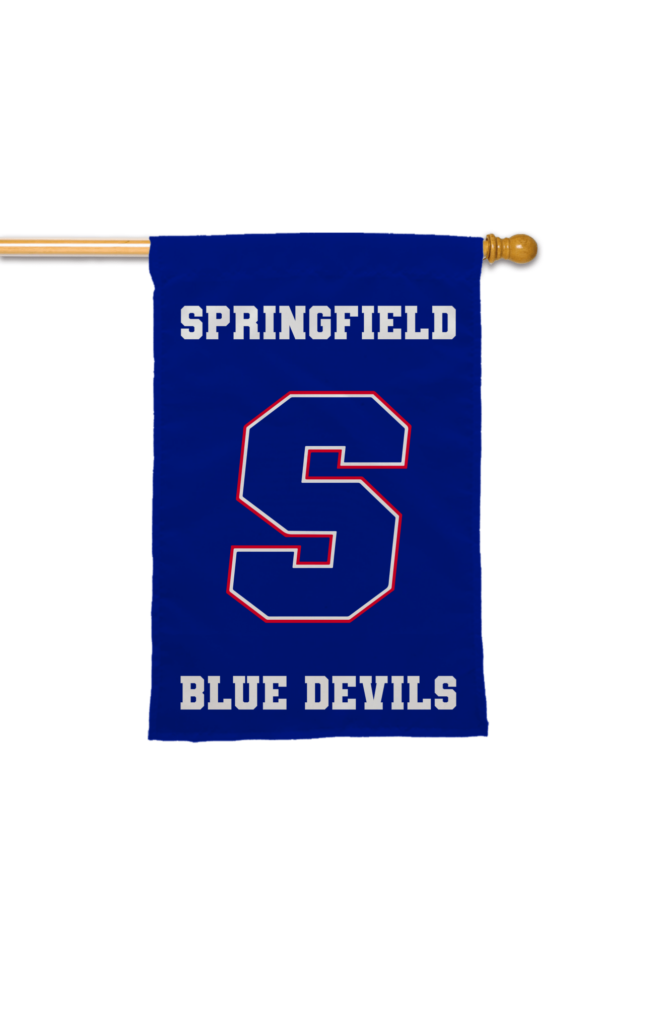 Springfeild Banner 28x40 in Springfield High School Block S Banner