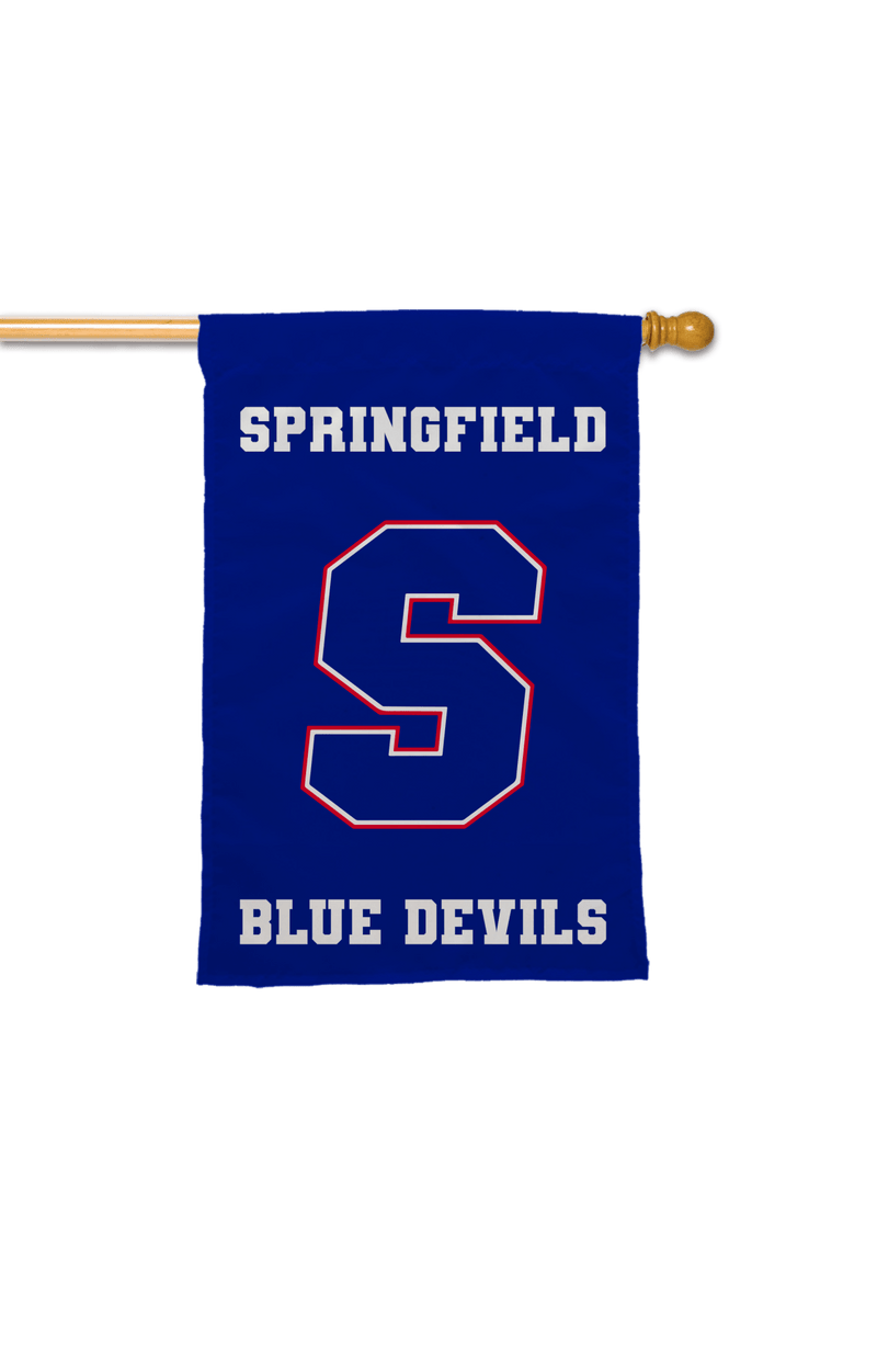 28x40 in Springfield High School Block S Banner - The Flag Lady