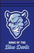 28x40 in Springfield High School Script Blue Devils Banner - The Flag Lady