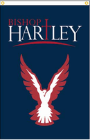 2x3 ft Vertical Bishop Hartley Flag - The Flag Lady