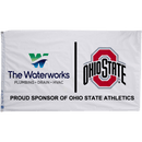 2x3 ft Waterworks OSU Sponsorship Flag - The Flag Lady