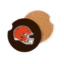 Cleveland Browns Car Coaster Set, 2pc