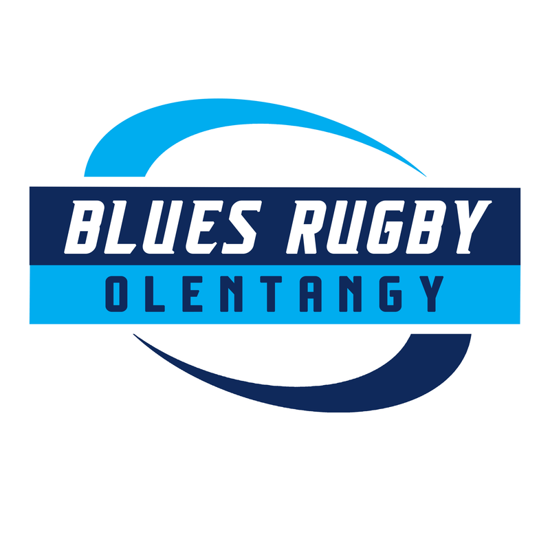 3x4 ft Olentangy Blues Rugby Vinyl Banner - The Flag Lady