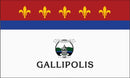 3x5 ft City of Gallipolis Flag - The Flag Lady