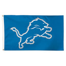 3x5 ft Detroit Lions Deluxe Flag in Blue - The Flag Lady