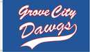 3x5 ft Grove City Dawgs Flag - The Flag Lady
