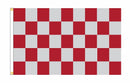 3x5 ft Ohio State Scarlet and Gray Checkered Flag - The Flag Lady