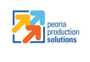 3x5 ft Printed Peoria Production Solutions Flag - Rodney Hiatt - The Flag Lady