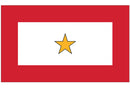 3x5 ft Sewn Service Star Flag - The Flag Lady