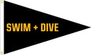 3x5 ft Upper Arlington "Swim and Dive" Pennant - The Flag Lady