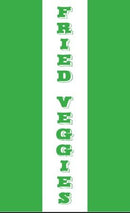 3x5 ft Vertical "Fried Veggies" Fair Flag - The Flag Lady