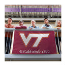 3x5 ft Virginia Tech"Established" Flag - The Flag Lady
