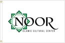4x6 ft Noor Islamic Cultural Center Flag - The Flag Lady