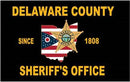 5x8 ft Delaware County Sheriff's Office Flag - The Flag Lady