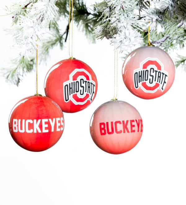 Ohio State University "Buckeyes" Ombre Ornament