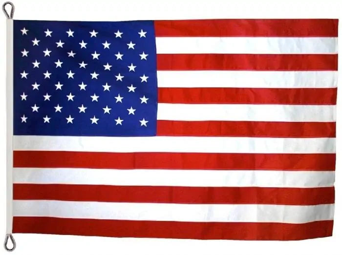 Flag Lady Polyester American Flag