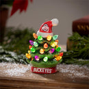 4" Mini LED Tabletop Christmas Tree, Ohio State University