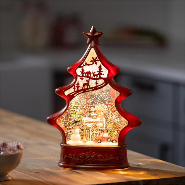 11.25 in Baking Spirits Bright LED Gingerbread Tree